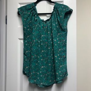 Floral Print Lauren Conrad Blouse